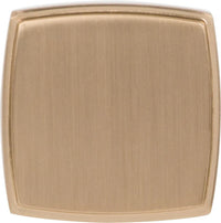 Renzo 1-1/4'' Diameter Square Knob 141SBZ