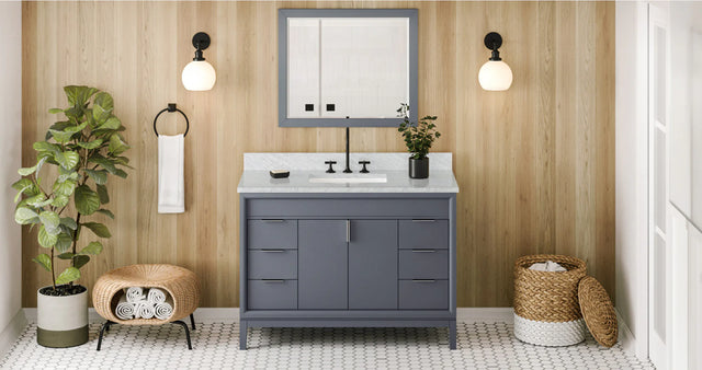 Theodora 48'' Blue Steel Vanity VN2THE-48-BS-NT