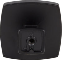 Renzo 1-3/4'' Diameter Square Knob 141L-MB