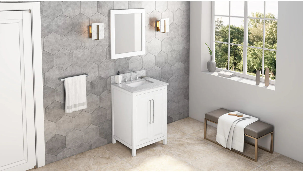 Cade 24'' White Vanity VN2CAD-24-WH-NT
