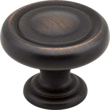 Bremen 1-1/4'' diam Mushroom Knob 117DBAC