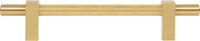 Larkin 3 Larkin Knurled Center 128 mm cc Bar Pull 598-128BG