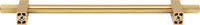 Larkin 4 Larkin Knurled Ends 192 mm cc Bar Pull 698-192BG