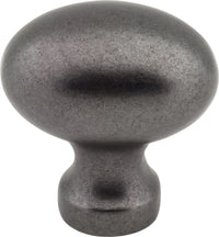 Bordeaux 1-3/16'' Length Oval Knob 3990-DACM