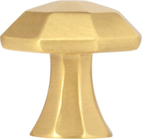 Wheeler 1-1/4'' Length Geometric Knob 678BG