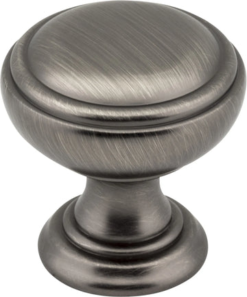 Tiffany 1-1/4'' diam Mushroom Knob 658BNBDL
