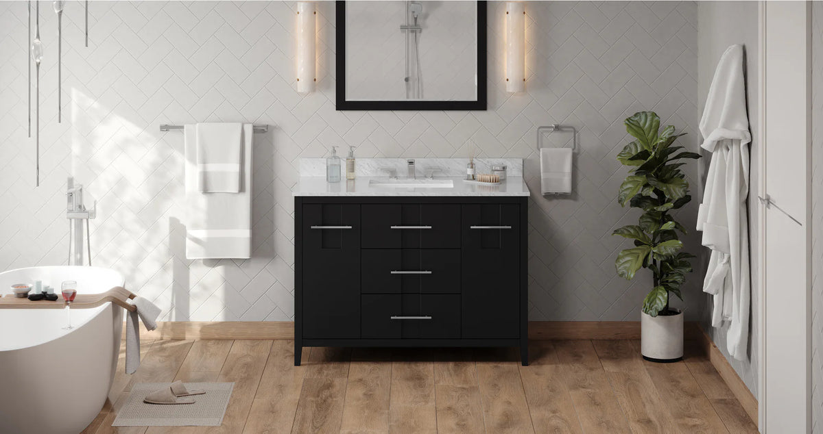 Katara 48'' Black Vanity VN2KAT-48-BK-NT