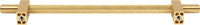 Larkin 3 Larkin Knurled Center 192 mm cc Bar Pull 598-192BG
