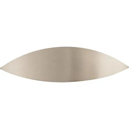 Nouveau Eyebrow Cup Pull 2 1/2'' cc M414 Brushed Satin Nickel