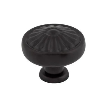 Normandy Flower Knob 1 1/4'' M602 Patina Black