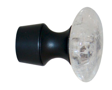 Myterra Gemstone Mineral Stone Crystal Quartz Disk Bolt Hook