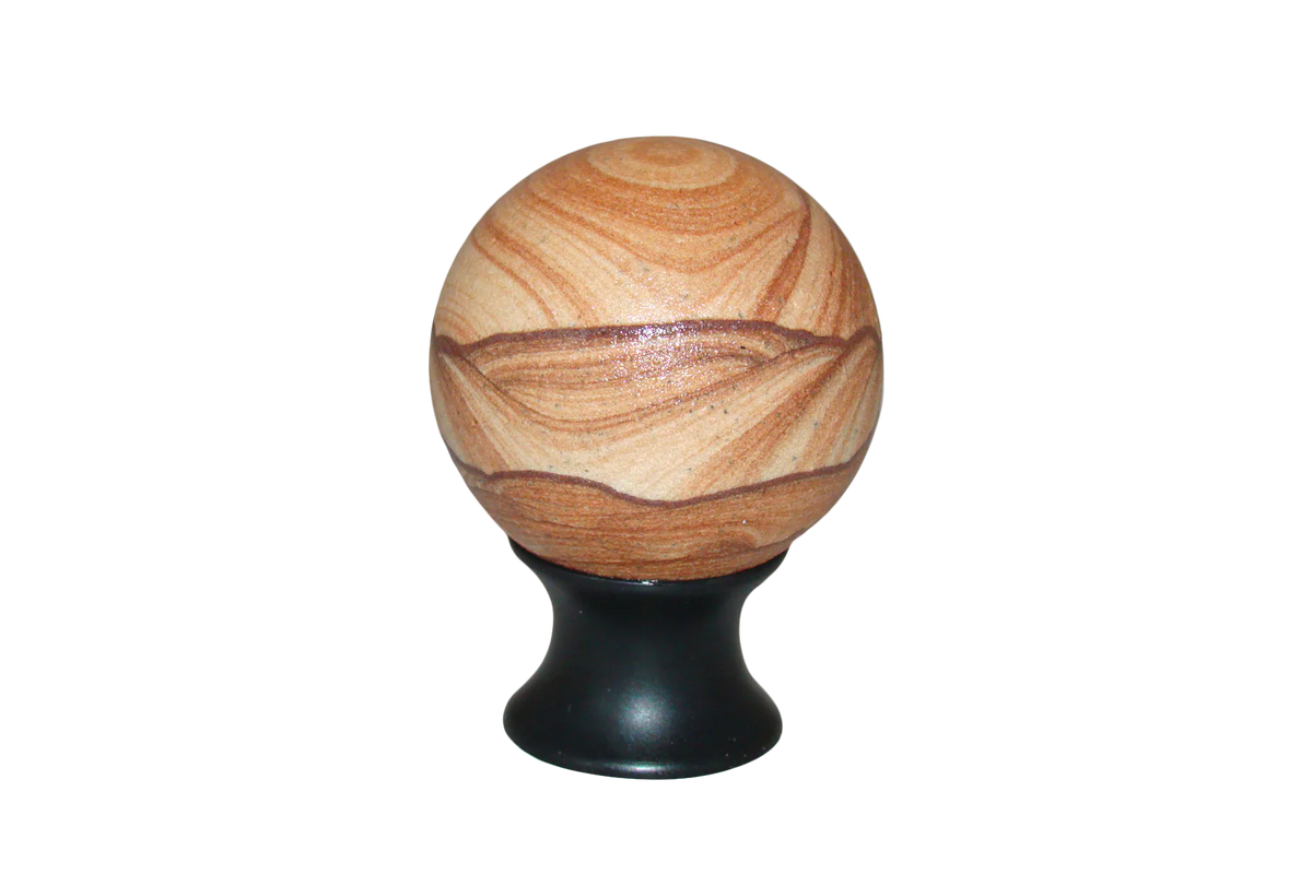 Myterra Gemstone Sandstone 35-mm Cabinet Knob