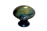 Myterra Gemstone Labradorite Cabinet Disk Knob