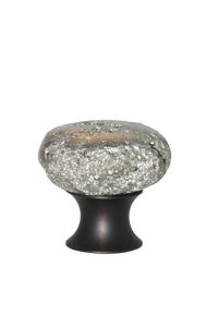 Myterra Gemstone Pyrite Cabinet Disk Knob