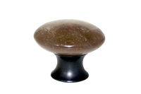 Myterra Gemstone Smokey Quartz Cabinet Disk Knob