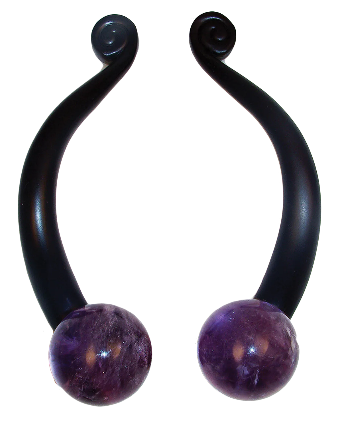 Myterra Gemstone Amethyst 4" Cabinet Pull