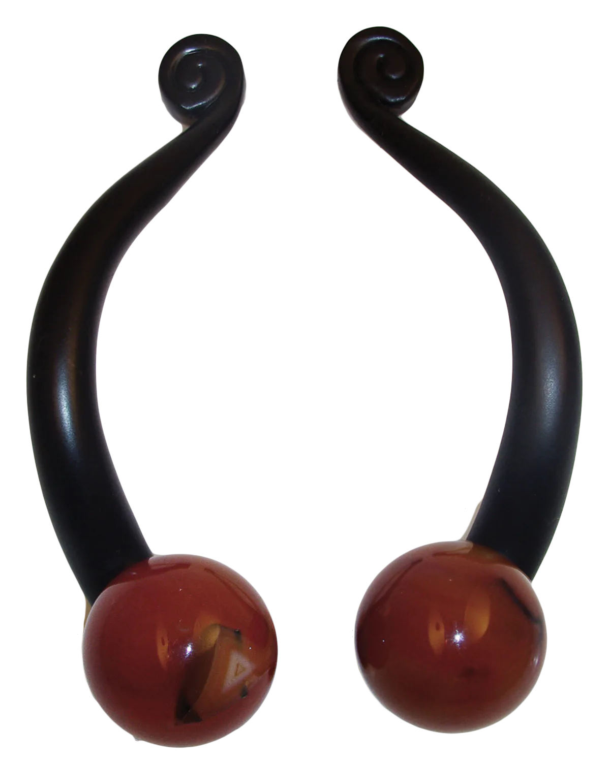 Myterra Gemstone Carnelian 4" Cabinet Pull