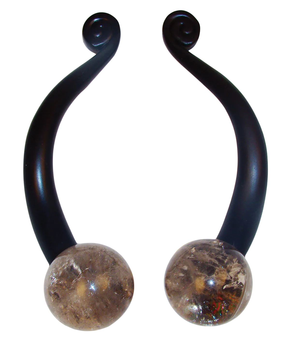 Myterra Gemstone Smokey Quartz 4" Cabinet Pull