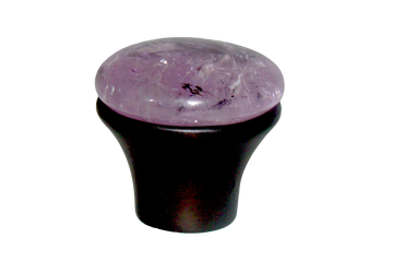 Myterra Gemstone Amethyst Cabinet Base Knob