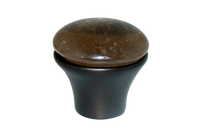 Myterra Gemstone Smokey Quartz Cabinet Base Knob