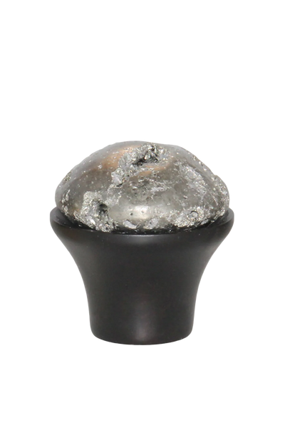 Myterra Gemstone Pyrite Cabinet Base Knob