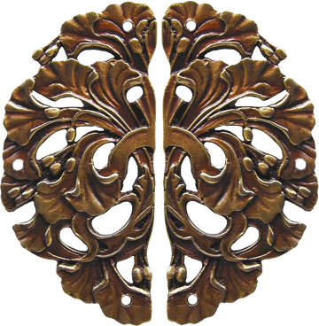 Florid Leaves Hinge Plate NHH-902