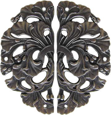 Florid Leaves Hinge Plate NHH-902