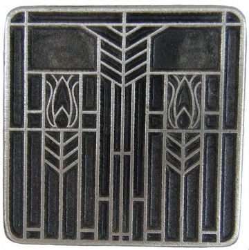 Notting Hill Hardware Prairie Tulips Solid Bronze Cabinet Knob