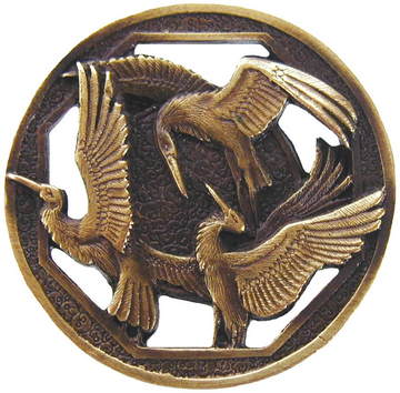 Crane Dance Knob