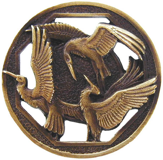 Crane Dance Knob