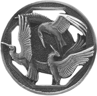 Crane Dance Knob