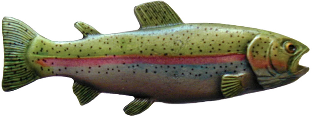 Rainbow Trout Knob