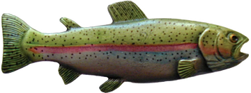 Rainbow Trout Knob Hand-tinted NHK-148-PHT