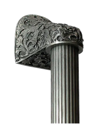 Florid Leaves Fluted Bar - 12'' Drill Centers