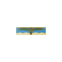 Royal Palm Pull/periwinkle horizontal NHP-323-C