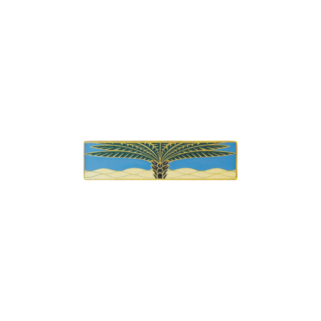 Royal Palm Pull/periwinkle horizontal NHP-323-C