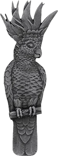 Vertical Cockatoo Pull/Handle NOH-NHP-325-AP-L