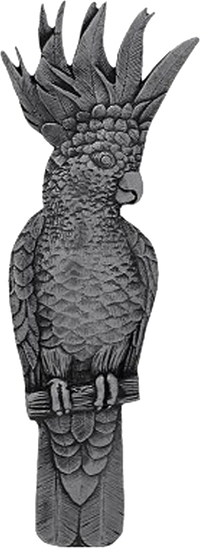 Vertical Cockatoo Pull/Handle NOH-NHP-325-BP-L