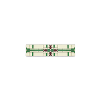 Prairie Tulips Pull/spring Green NHP-617-A