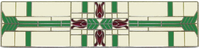 Prairie Tulips Pull/spring Green NHP-617-A