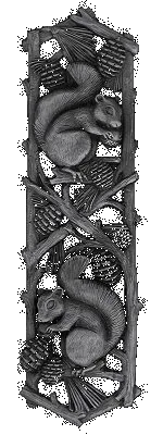 Grey Squirrel Pull/Handle