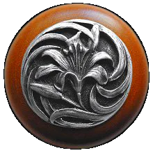 Tiger Lily/Cherry Knob