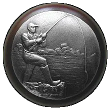 Catch of the Day/Dark Walnut Knob