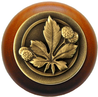 Horse Chestnut Wood Knob NHW-743C