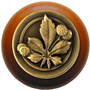 Horse Chestnut Wood Knob NHW-743C