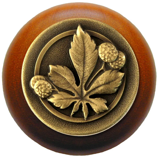 Horse Chestnut Wood Knob NHW-743C