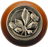 Horse Chestnut Wood Knob NHW-743C