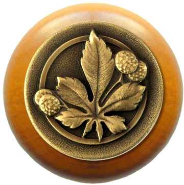Horse Chestnut Wood Knob NHW-743M