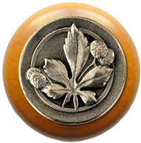 Horse Chestnut Wood Knob NHW-743M