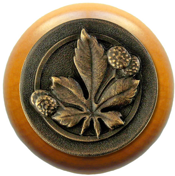 Horse Chestnut Wood Knob NHW-743M